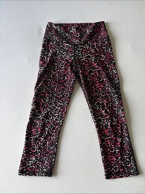 Under Armour Black Pink Leopard Compression leggings
